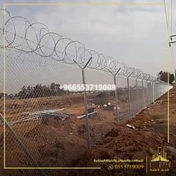 صورة 1 من مشروع شبك مجلفن تركيب شبك سور حديد جدة في السعودية - محترفين الديارر في جدة 
