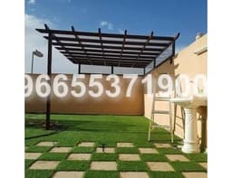 برجولات خشبية فاخرة في السعودية - شركات بناء رائدة