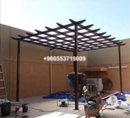 برجولات وجلسات خارجية في جدة - ديار جدة العالمية